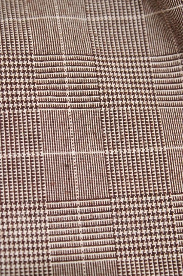 画像3: Ank Rouge / エプロンチェックワンピース M ブラウン H-26-02-13-1026-CA-OP-NS-ZH (3)