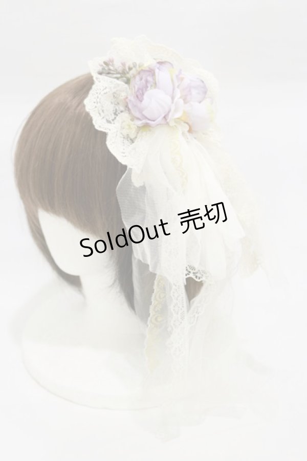 画像1: MorunxMuunaStoik / コサージュクリップ  オフホワイト H-26-02-13-010-EL-ZA-KB-ZH (1)