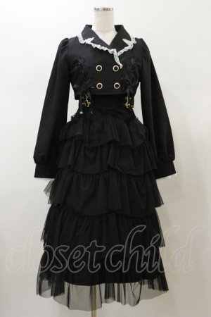 画像: Rojita / テーラードドッキングワンピース  ブラック H-26-02-13-078-LO-OP-KB-ZH