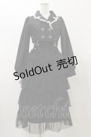 画像: Rojita / テーラードドッキングワンピース  ブラック H-26-02-13-078-LO-OP-KB-ZH