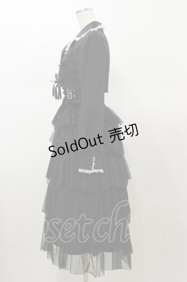 画像3: Rojita / テーラードドッキングワンピース  ブラック H-26-02-13-078-LO-OP-KB-ZH (3)