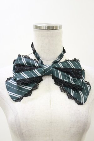 画像: ATELIER PIERROT / ハリー・ポッター トリプルリボンタイ  スリザリン（グリーン） H-26-02-13-014-EL-ZA-KB-ZH