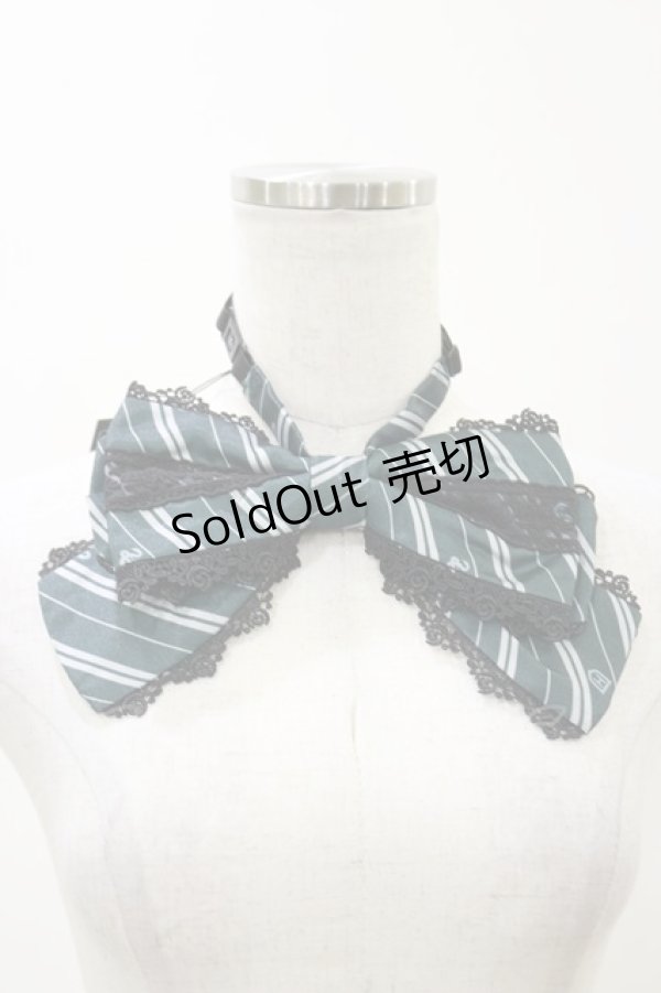 画像1: ATELIER PIERROT / ハリー・ポッター トリプルリボンタイ  スリザリン（グリーン） H-26-02-13-014-EL-ZA-KB-ZH (1)