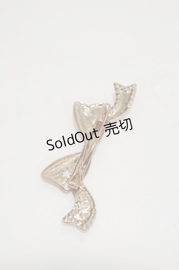 画像2: MILK / リボンバレッタ  ピンクゴールド　 H-26-02-13-017-ML-AC-KB-ZH (2)