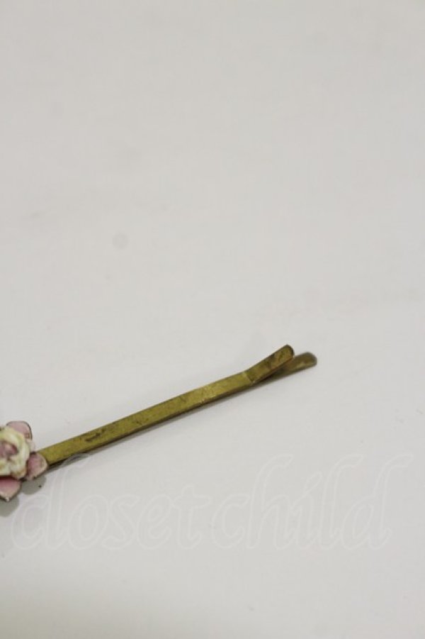 画像2: Michal Negrin / フラワーヘアピン   H-26-02-13-020-LO-AC-KB-ZH (2)