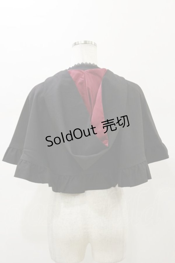 画像2: ATELIER PIERROT / ハリー・ポッター ダブルボタン2Wayケープ  グリフィンドール（レッド） H-26-02-13-021-EL-JA-KB-ZH (2)