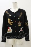 画像1: Jane Marple / The toy boxプレシャスカーディガン  ブラック H-26-02-13-024-JM-TO-KB-ZH (1)
