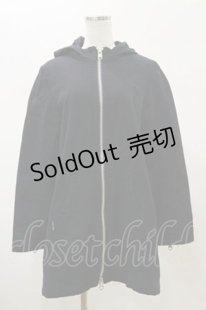 画像: PEACE NOW / 猫耳フード付きZIPジャケット M 黒 H-26-02-13-026-PU-JA-AK-ZH