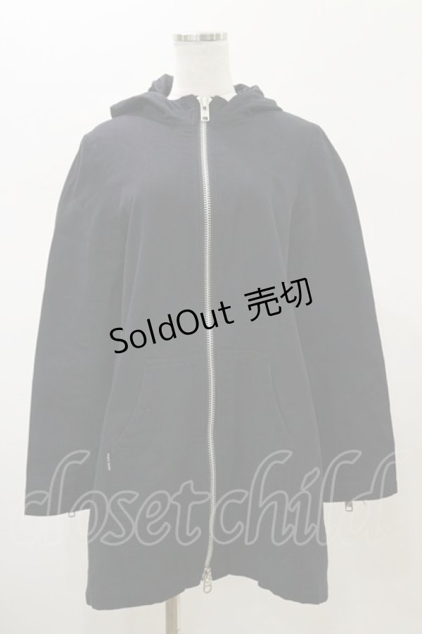 画像1: PEACE NOW / 猫耳フード付きZIPジャケット M 黒 H-26-02-13-026-PU-JA-AK-ZH (1)