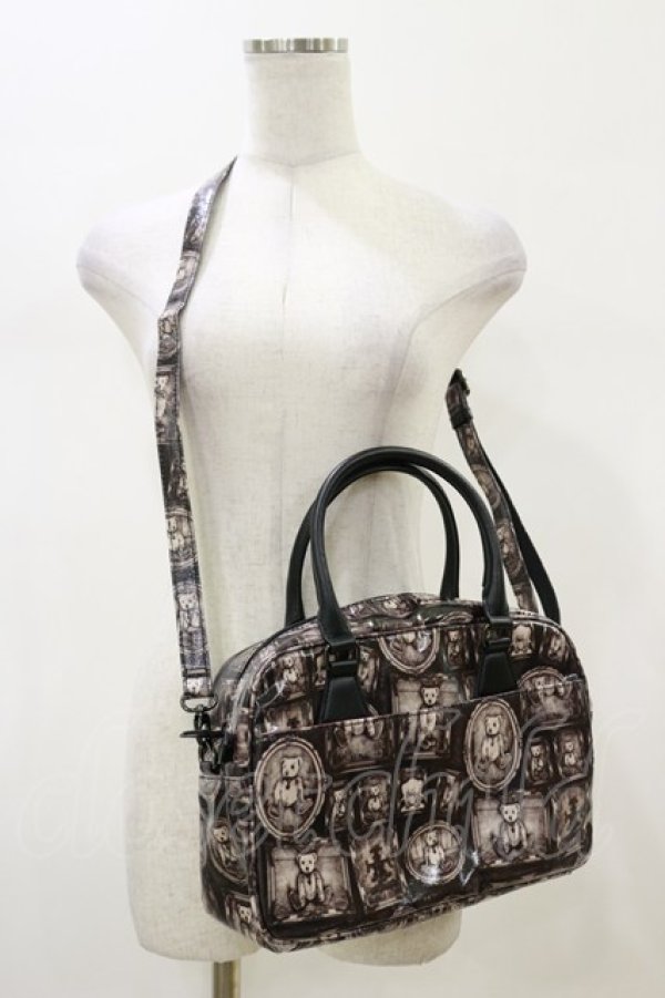 画像1: artherapie / アシンメトリーポケットショルダーバッグ  ブラック H-26-02-13-003-GO-BG-KB-ZH (1)