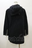 画像2: PEACE NOW / 猫耳フード付きZIPジャケット M 黒 H-26-02-13-026-PU-JA-AK-ZH (2)