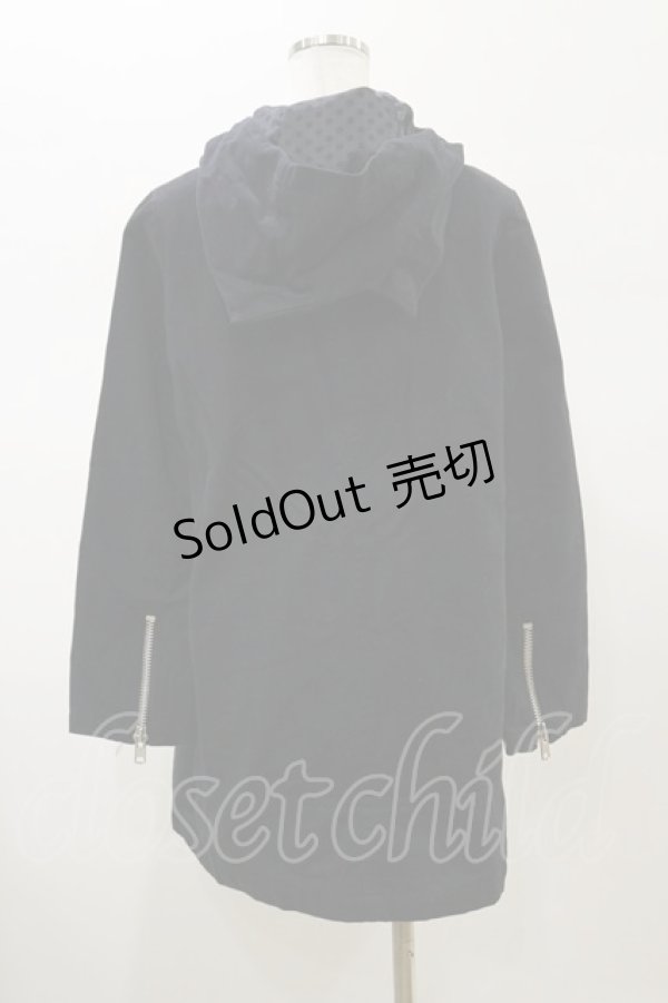 画像2: PEACE NOW / 猫耳フード付きZIPジャケット M 黒 H-26-02-13-026-PU-JA-AK-ZH (2)