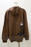画像2: NieR Clothing / プリントプルパーカー F 茶 H-26-02-13-029-PU-TO-AK-ZH (2)