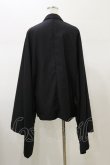画像2: ankoROCK / キモノアームテーラードジャケット ショート＆ビッグ one size 黒 H-26-02-13-030-PU-JA-AK-ZH (2)