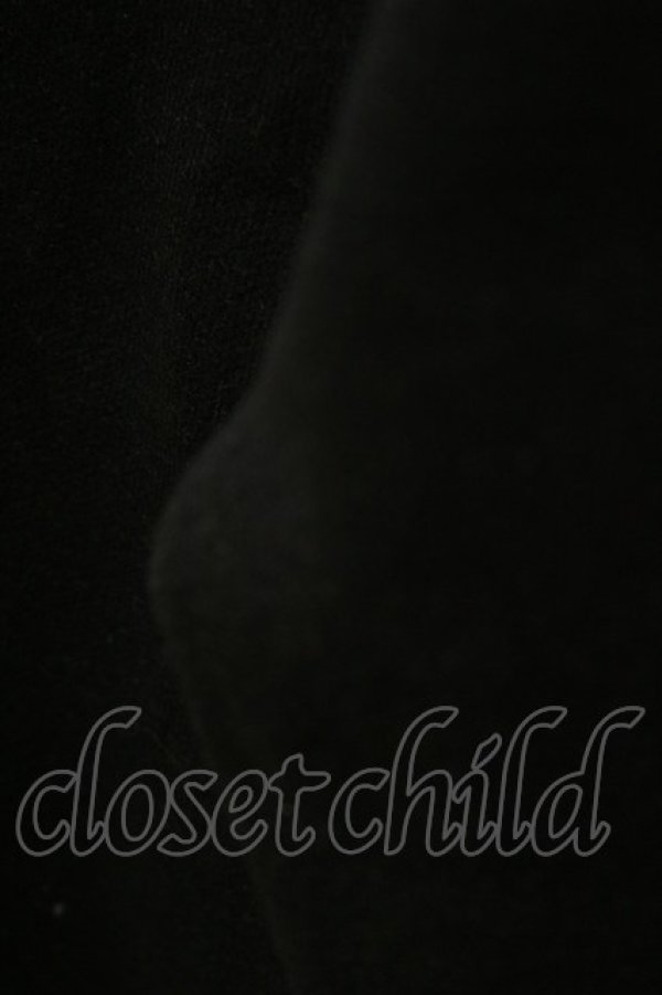 画像4: NieR Clothing / ベルトストラップオフショルダーロングニット F 黒 H-26-02-13-033-PU-TO-AK-ZH (4)