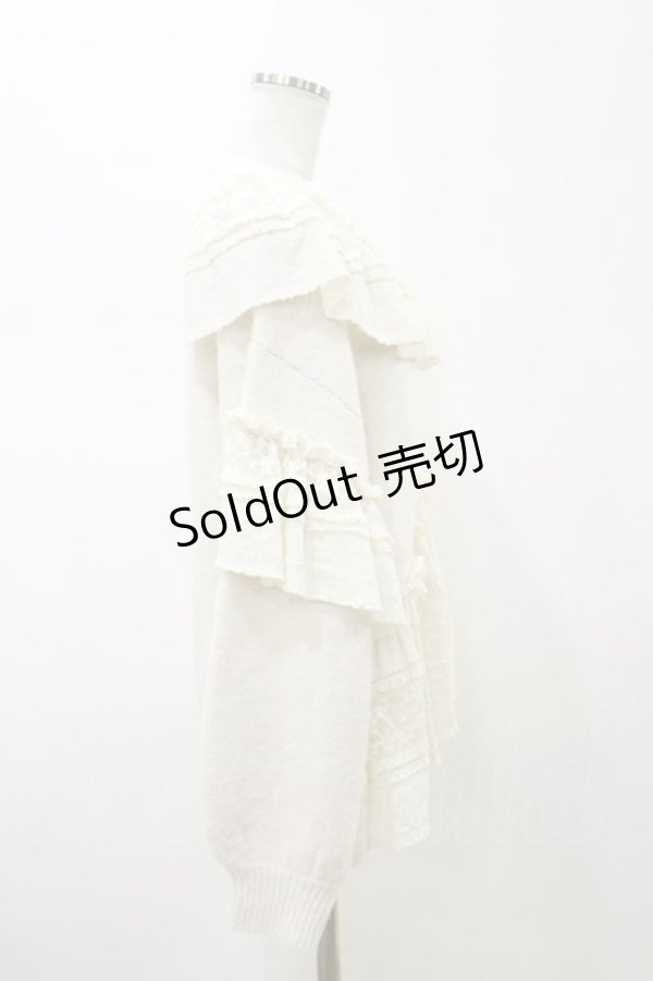 画像3: merry jenny / frill frill knit tops  アイボリー H-26-02-13-036-LO-TO-KB-ZH (3)