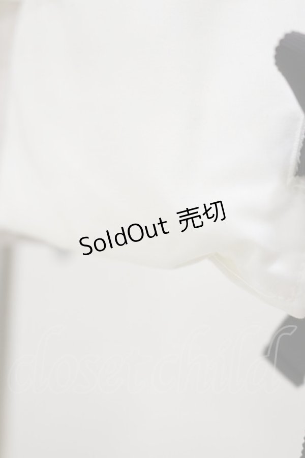 画像4: Moi-meme-Moitie / グログランリボンブラウス  オフホワイト H-26-02-13-040-MO-BL-KB-ZH (4)