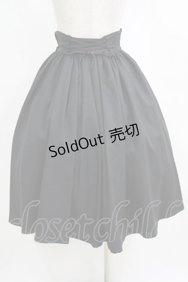 画像3: Innocent World / ハイウエストスカート Free ブラック H-26-02-14-003-IW-SK-NS-ZH (3)