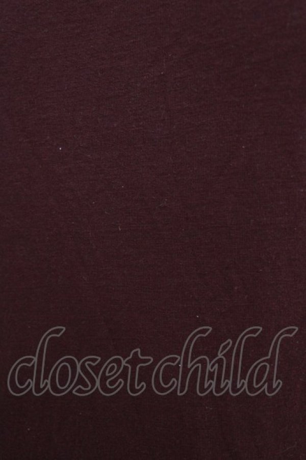 画像4: axes femme / ノースリーブワンピース M ワイン H-26-02-14-029-AX-BL-NS-ZH (4)