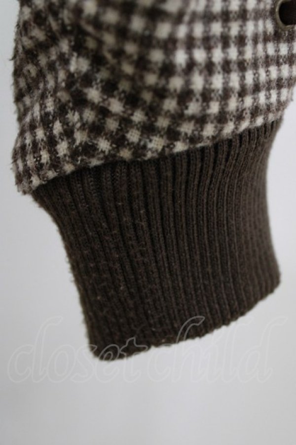 画像5: Fi.n.t / ファー襟ブルゾン Free BROWN H-26-02-14-030-CA-JA-NS-ZH (5)