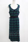画像1: an another angelus / 衿付チェックストレートジャンパースカート Free GREEN H-26-02-14-033-CA-OP-NS-ZH (1)