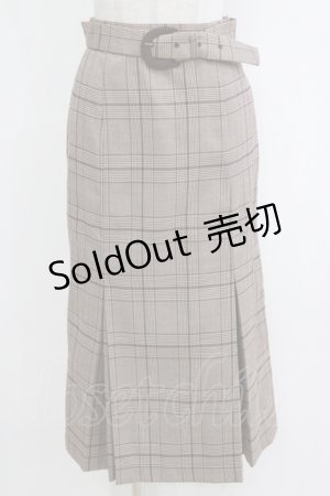 画像: an another angelus / インバーテッドプリーツチェックタイトスカート Free BROWN×BR H-26-02-14-034-CA-SK-NS-ZH