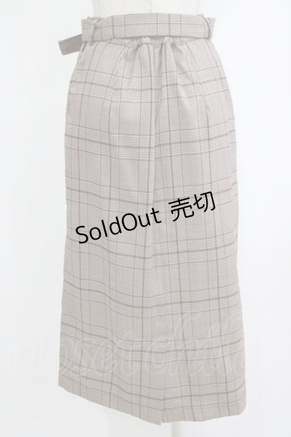 画像3: an another angelus / インバーテッドプリーツチェックタイトスカート Free BROWN×BR H-26-02-14-034-CA-SK-NS-ZH (3)