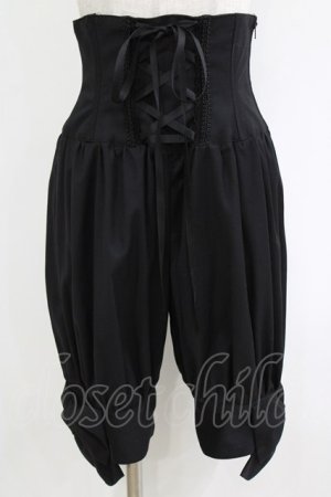 画像: ALICE and the PIRATES / コルセットパンツ (2012) Free ブラック H-26-02-14-035-PA-PA-NS-ZH