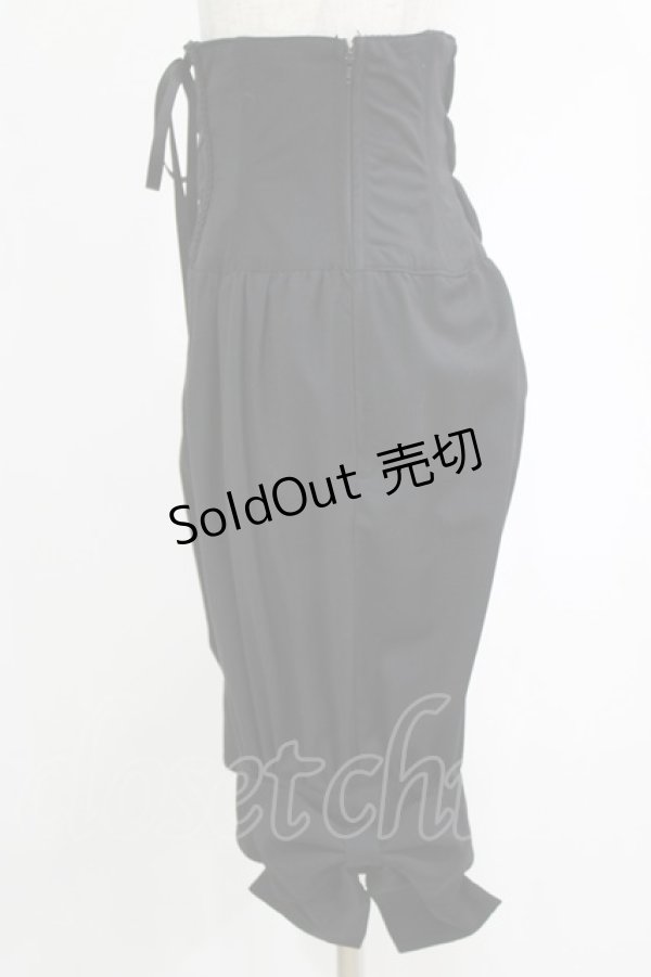 画像2: ALICE and the PIRATES / コルセットパンツ (2012) Free ブラック H-26-02-14-035-PA-PA-NS-ZH (2)