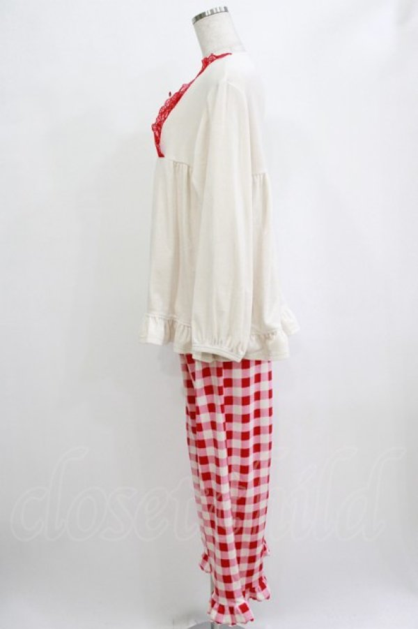 画像2: m petit by misako / サンリオキャラクターズコラボ/ハローキティ/ルームウエア M オフ H-26-02-14-037-LO-OP-NS-ZH (2)