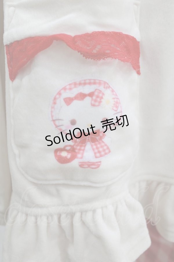 画像5: m petit by misako / サンリオキャラクターズコラボ/ハローキティ/ルームウエア M オフ H-26-02-14-037-LO-OP-NS-ZH (5)