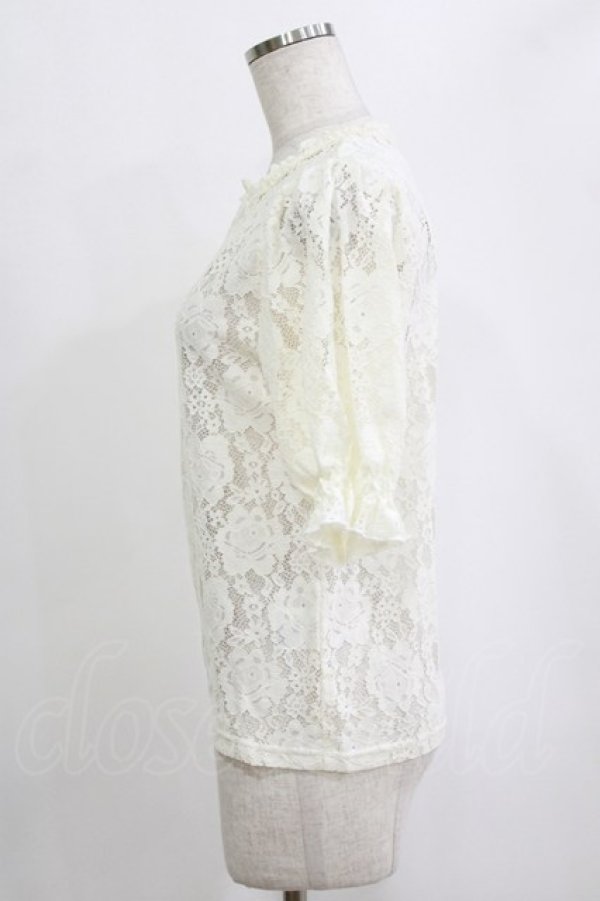 画像2: m petit by misako / TT*AOKシアートップス S 生成り H-26-02-14-040-LO-TO-NS-ZH (2)