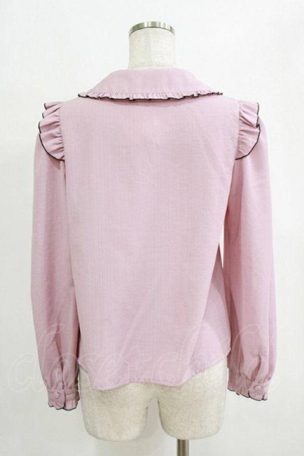 画像3: Secret Honey / フリルリボンブラウス Free ピンク H-26-02-14-042-CA-BL-NS-ZH (3)