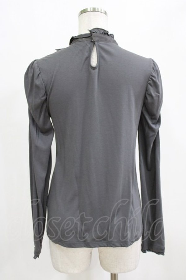 画像3: axes femme / レース切替プルオーバー M グレー H-26-02-14-050-AX-TO-NS-ZH (3)