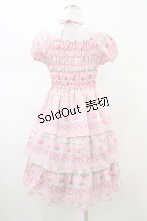 画像2: Emily Temple cute / ケーキ＆クリームワンピース  ピンク H-26-02-14-1038-ET-OP-KB-ZH (2)