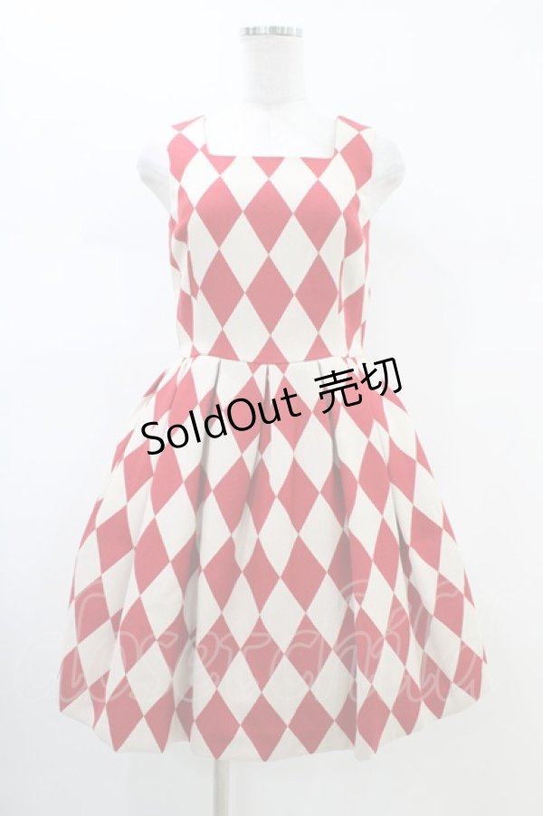 画像1: MILK / ワンダーパターンジャンスカ  レッド H-26-02-14-1041-ML-OP-KB-ZH (1)