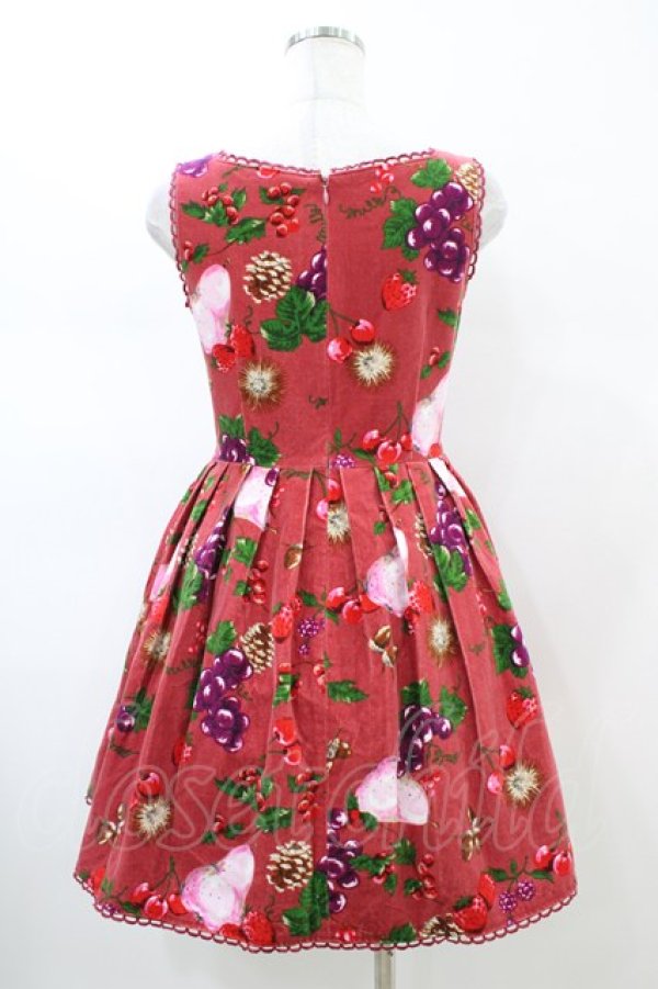 画像2: MILK / フランボワーズドレス  ガーネット H-26-02-14-1043-ML-OP-KB-ZH (2)