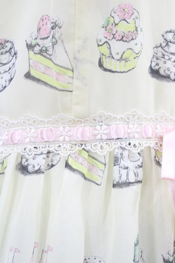 画像3: Emily Temple cute / アソートケーキノースリーブワンピース  クリーム H-26-02-14-1044-ET-OP-KB-ZH (3)