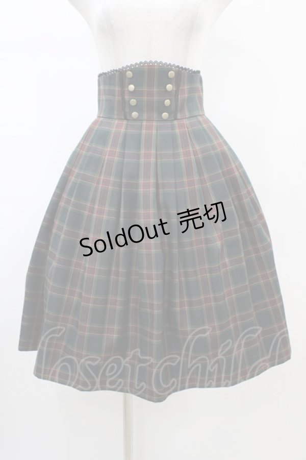 画像1: Sheglit / "Chelsea"タックスカート  グリーン H-26-02-14-1045-EL-SK-KB-ZH (1)