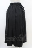 画像2: ACDC RAG / LOVE PUNKロングスカート  ブラック×ブラック H-26-02-14-1046-PU-SK-KB-ZH (2)
