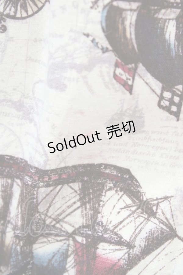 画像4: Dangerous nude / コルセット＆フィッシュテールスカート  ブラウン×グリーン×ネイビー H-26-02-14-1047-PU-SK-KB-ZH (4)