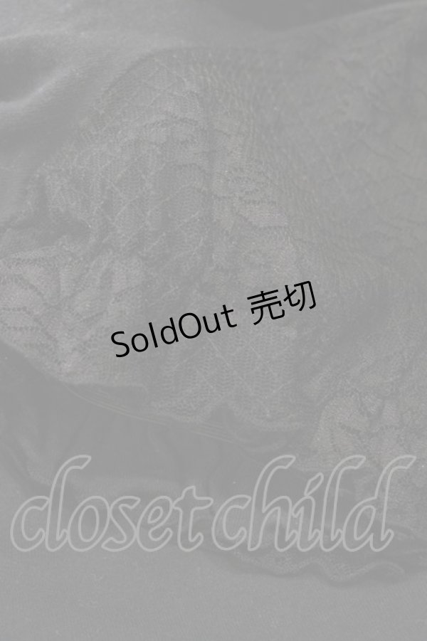 画像5: FRILL / チョーカー風ホルターカットソー  ブラック H-26-02-14-1050-HN-TO-KB-ZH (5)