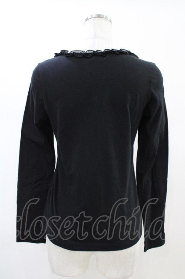 画像2: Emily Temple cute / イチゴクリームカットソー  ブラック H-26-02-14-1052-ET-TO-KB-ZH (2)