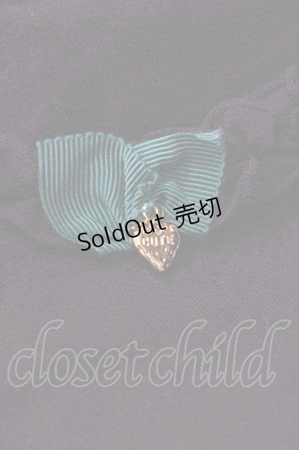 画像3: Emily Temple cute / イチゴクリームカットソー  ブラック H-26-02-14-1052-ET-TO-KB-ZH (3)