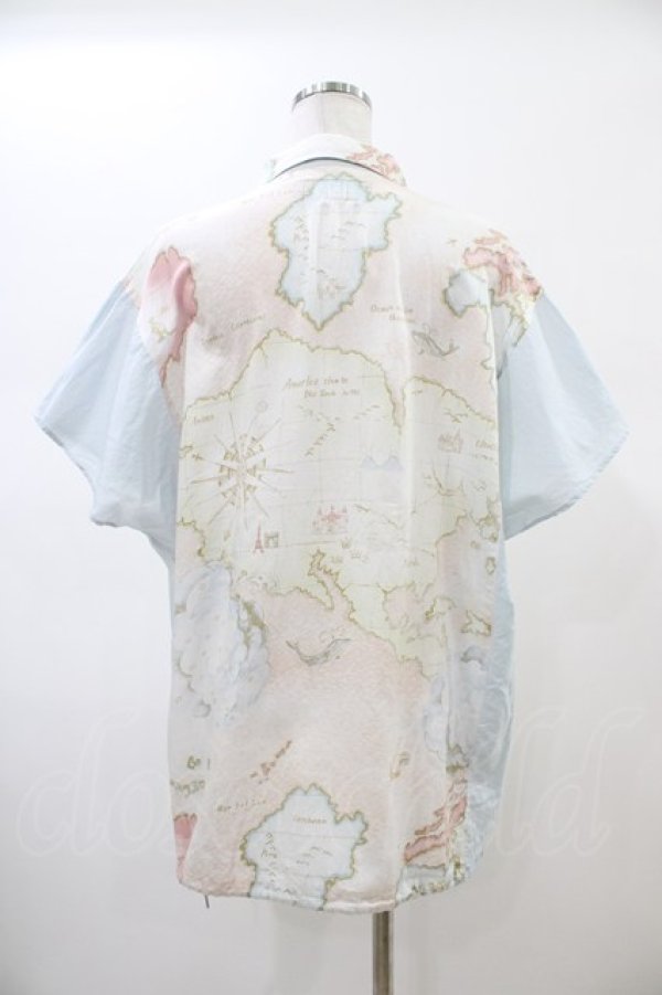 画像2: MILKBOY / クルーズシャツ  サックス H-26-02-14-1054-MB-BL-KB-ZH (2)