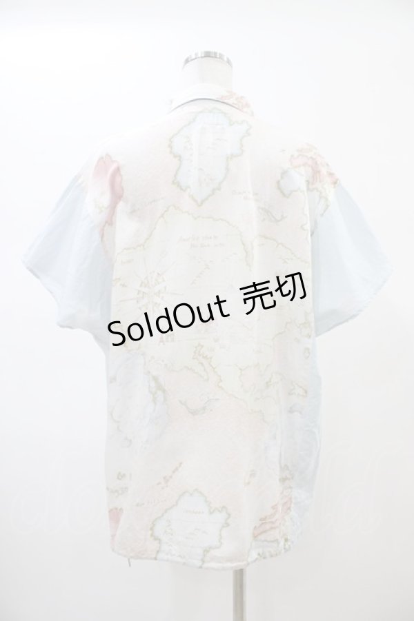 画像2: MILKBOY / クルーズシャツ  サックス H-26-02-14-1054-MB-BL-KB-ZH (2)