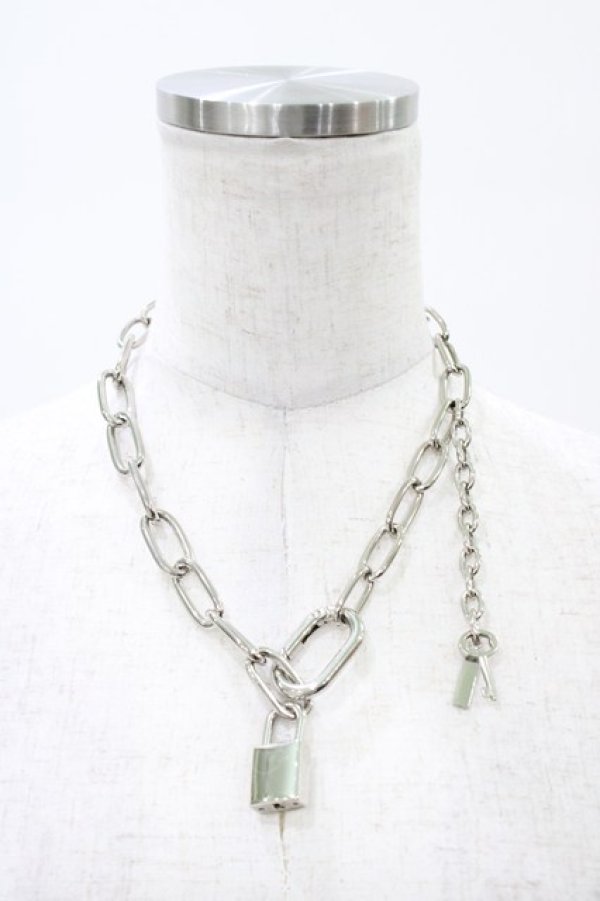 画像2: MILKBOY / PADLOCKネックレス  シルバー H-26-02-14-1015-MB-AC-KB-ZH (2)