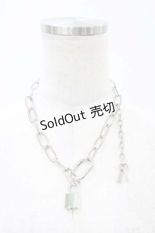 画像2: MILKBOY / PADLOCKネックレス  シルバー H-26-02-14-1015-MB-AC-KB-ZH (2)