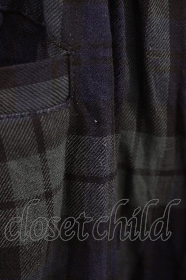 画像3: Deorart / チェック柄ショートバルーンパンツ L グリーン H-26-02-14-1020-PU-PA-KB-ZH (3)