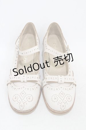 画像: Jane Marple / トゥリボンのメリージェーンシューズ M アイボリー H-26-02-14-1002-JM-SH-KB-ZH